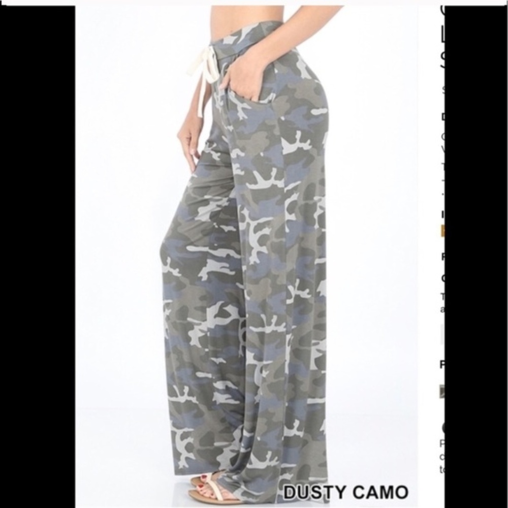 CAMO LOUNGING Pants ~ *NEW* COMFORT Pleasing Ease - Picture 3 of 8